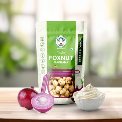 Cream & Onion Roasted Foxnut Makhana